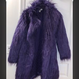 Michael Kors faux fur coat